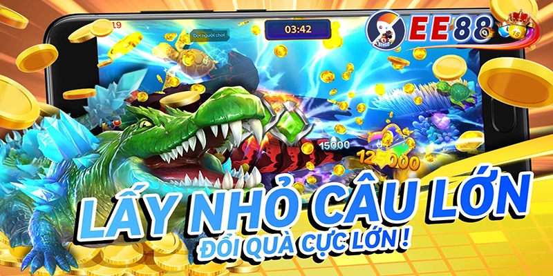 Game bắn cá sấu - Trò chơi bắn cá kịch tính của nhà cái EE88